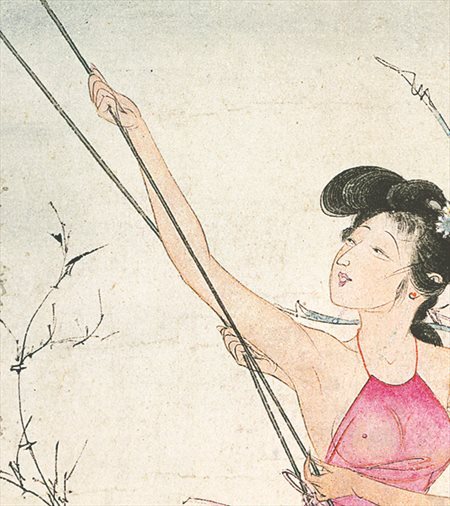 泸水县-胡也佛的仕女画和最知名的金瓶梅秘戏图